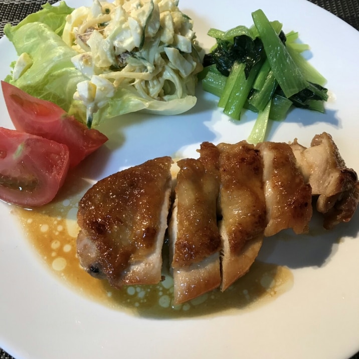 黒酢の照り焼きチキン レシピ 作り方 By おかずでちん 楽天レシピ